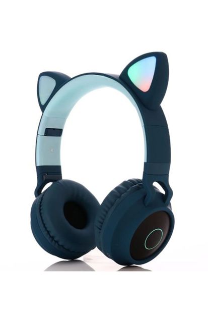 KAPAKCIMIZ Kedi Bluetooth Kulaklık Cat Ear Wıreless Kulaklık Zw-028 - 1