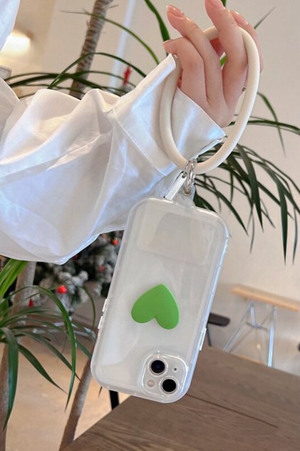 Universal Renkli Telefon Tutucu El Askısı Bileklik Süs Takı Eklenebilir Iphone Galaxy