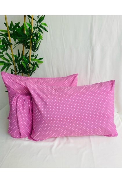 Polka Dot Pattern Don'T Want Iron Fabric Cotton Sheet Set