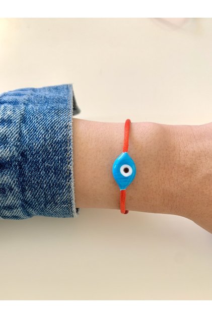 Murano Glass Beaded Evil Eye Bead Bracelet