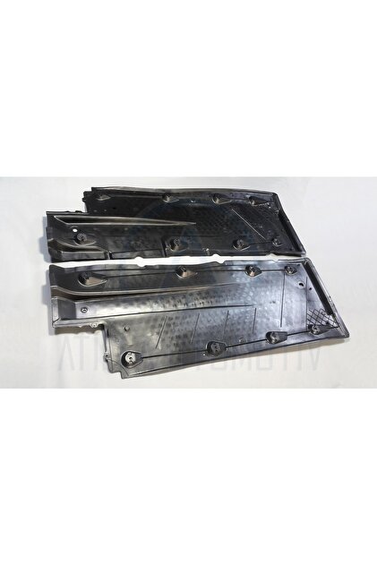 Fabrikasyon 2 X Skoda Octavia Uyumlu A5 1z 04-13 Plastik Taban Alt