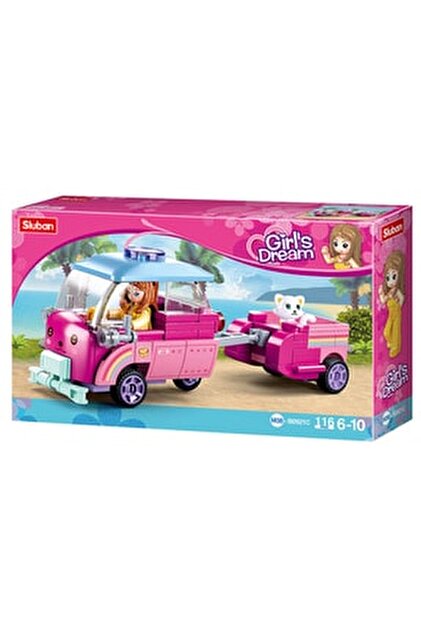 Sluban Ragazze Dream Grande Negozio M38-B0876: Set Di Mattoncini Da Costruzione Per Sognatrici, Compatibile E Con Istruzioni A Colori - 2