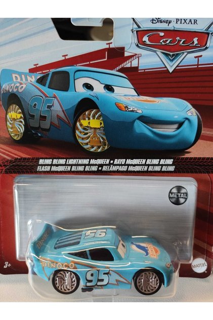 Disney Pixar Metal Bling Bling Şimşek Mcqueen.