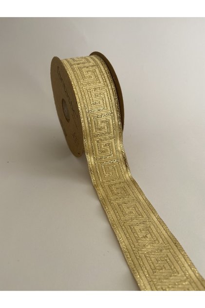 35062 Woven Glitter Border Ribbon