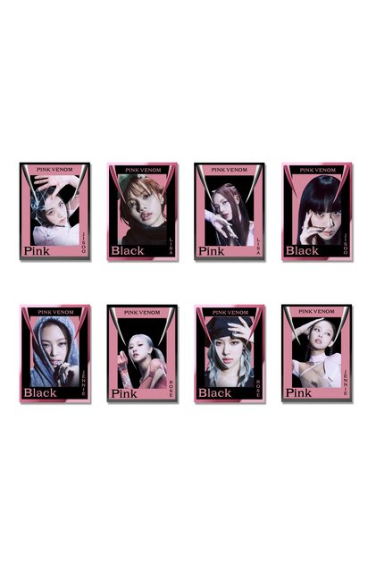 Blackpink Pink Venom Photocard Set 8 Photocards