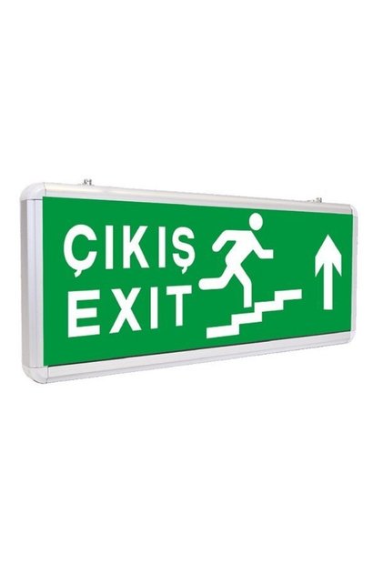 Bidirectional 3 Led up Exit (Exi̇t) Stairway Directional Luminaire - Yac-210