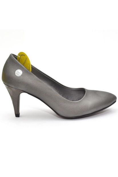 Mammamia Platin Kadın Topuklu Ayakkabı - 1