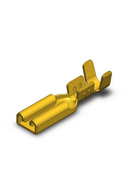 2.8 Mm En Küçük Dişi Fiş-terminal-kablo Ucu-tırnaksız 50 Adet