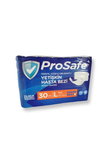 Adult Diapers with Waistband - Large