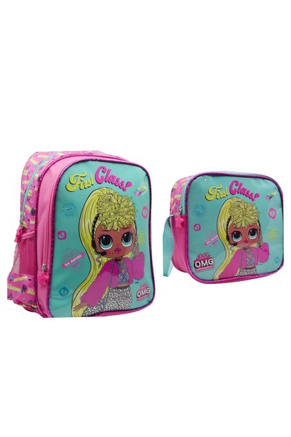 Set ghiozdan și cutie de prânz Omg