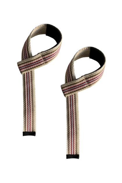 Weight Lifting Belt / Weightlifting Wristband / Lifting Straps / Deadlift Straps - Thick Knitted Fabric