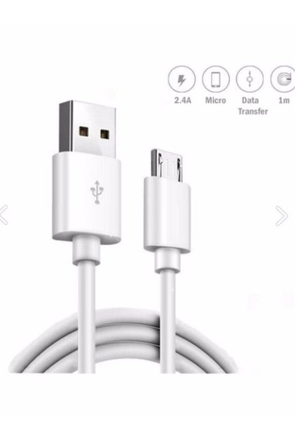 Ucuzmi Galaxy Uyumlu Cep Telefonu Micro Usb Hızlı Şarj Cihazı Kablosu Şarj Aleti Kablosu 25cm
