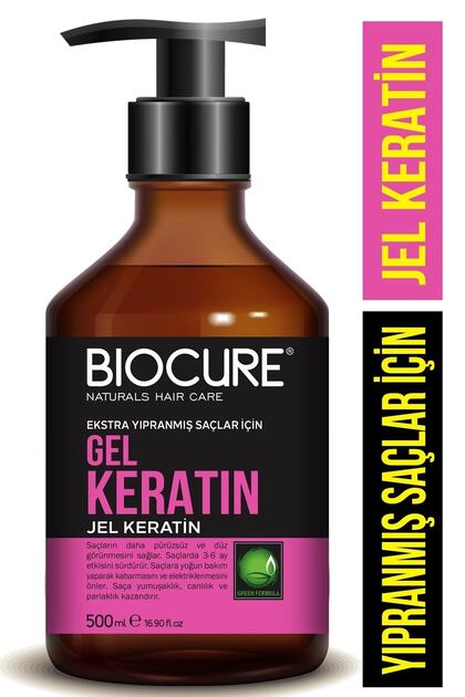 Biocure Dht Blocker Saç Düzleştirici Jel Keratin 500ml - Fiyatı