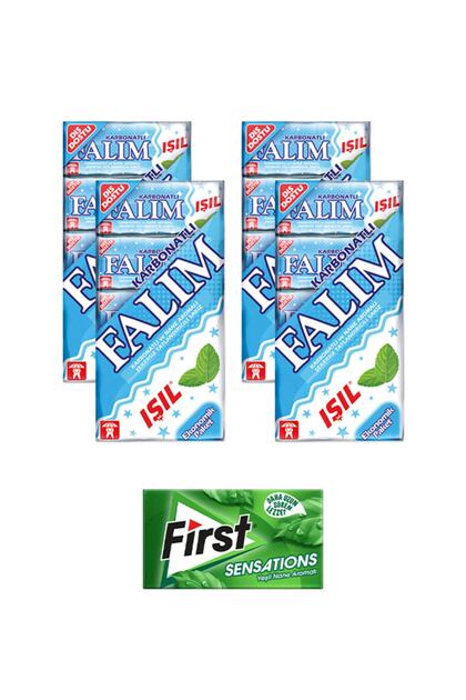4 Multipack Carbonated Chewing Gum + 1 First Sensations Mint Flavored Chewing Gum