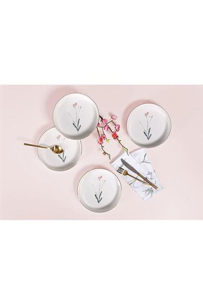 Botanical Set of 4 Deep Plates 19cm