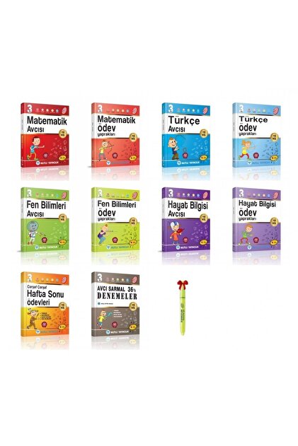 Mutlu Yayıncılık 3.sınıf Avcı Serisi Full Set ( 10 Kitap) - Fiyatı