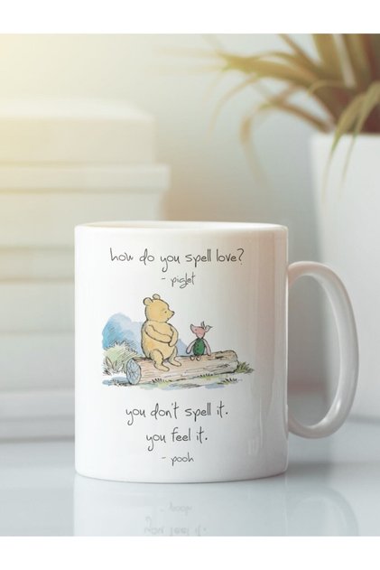 Beyaz Kupa Bardak Winnie The Pooh