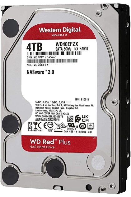 WD Red Plus, Wd40efzx, 3.5