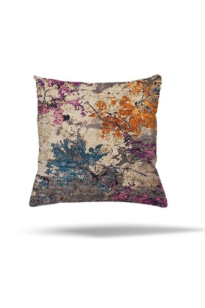 Geometric Peacock Bird Pattern Hidden Zippered Pillowcase Throw Pillow Cover Seat Pillow Case