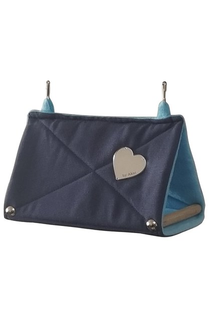 Pretty Budgie Sleeping Hammock (blue)