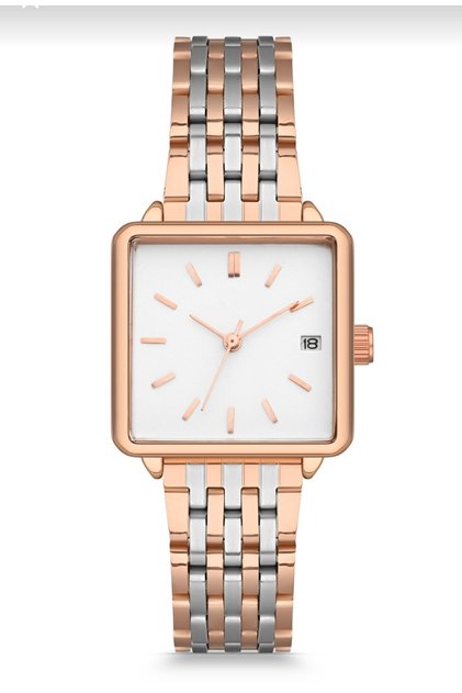 With Calendar - Steel Women's Wristwatch