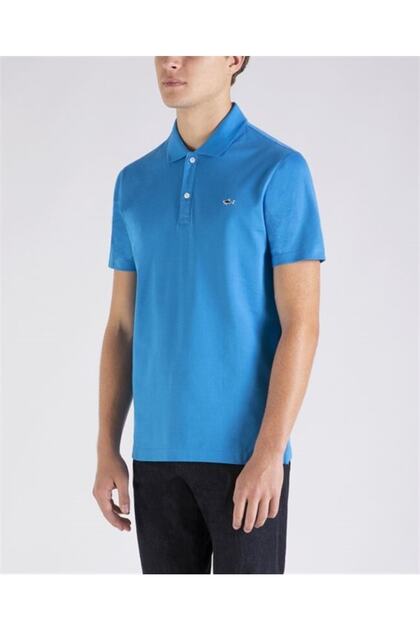 Men's Knitted Polo Shirt C.wCotton