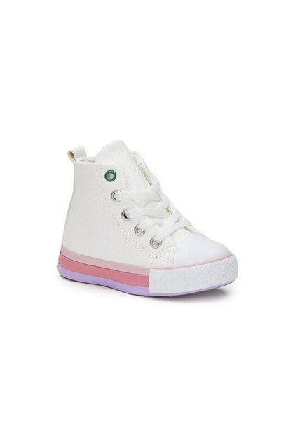 White - Roro Kids High Neck Casual Sports Shoes 925.22k.210
