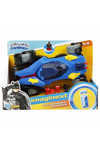 Fisher Price Imaginext Dc Süper Friends Delüks Batmobil Dht64