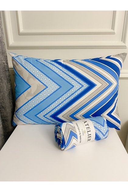 Double Ranforce Elastic Sheet + 2 Pillows