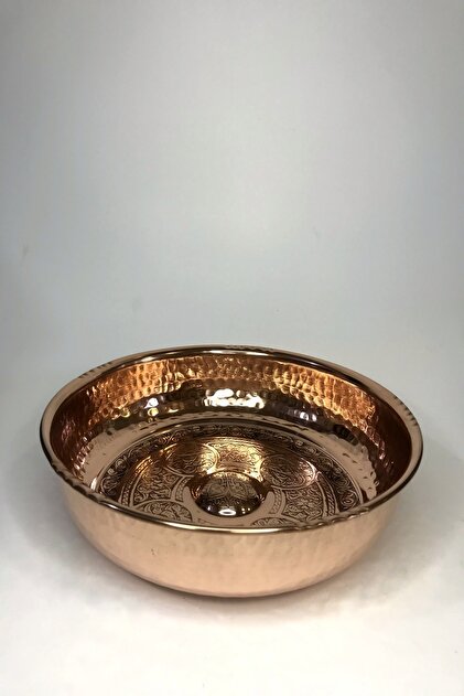 Ottoman Motif Hamam Stone - Copper