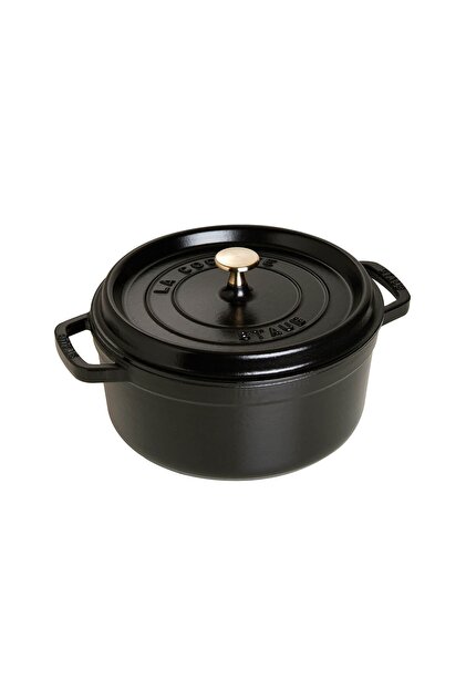 STAUB Döküm Tencere Siyah 24 Cm 3,8 L Yuvarlak - Fiyatı, Yorumları