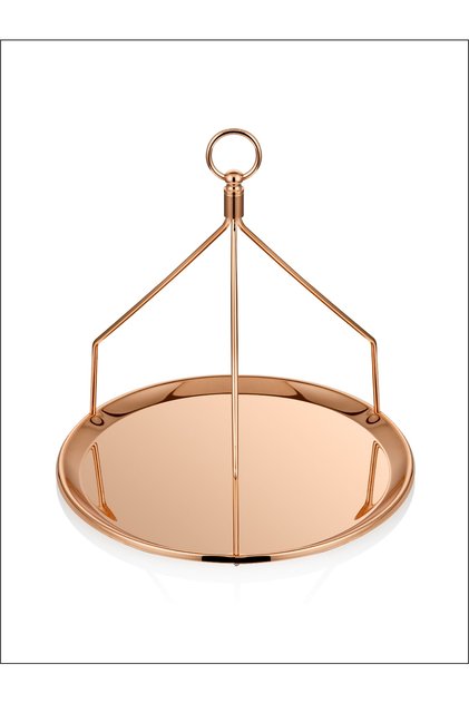 Çaycı Small Presentation Tray - Copper