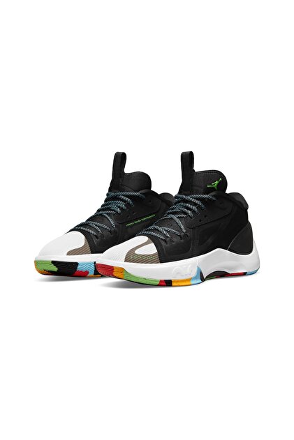 Nike Jordan Zoom Separate NBA Erkek Siyah Basketbol Ayakkabısı
