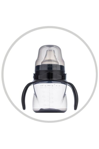 Kulplu Eğitici Bardak 160 Ml & Anti Kolik Bardak Ucu Black