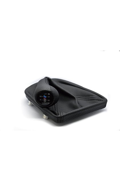 Bmw E46 Dot Model Black Color Gear Bellow + Gear Knob E46