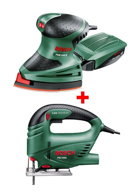 Pst 650 Dekupaj Testere Sunta Kesme Dekopaj + Psm 160 A Elektrikli Multi Zımpara Makinesi