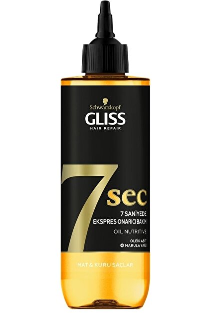Gliss 7 Sec - 7 Saniyede Express Besleyici Sıvı Krem 200 Ml