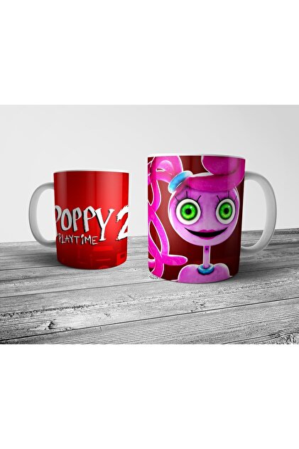 Pixxa Poppy Playtime Chapter 2 - Bölüm 2 Temalı Kupa Bardak Model