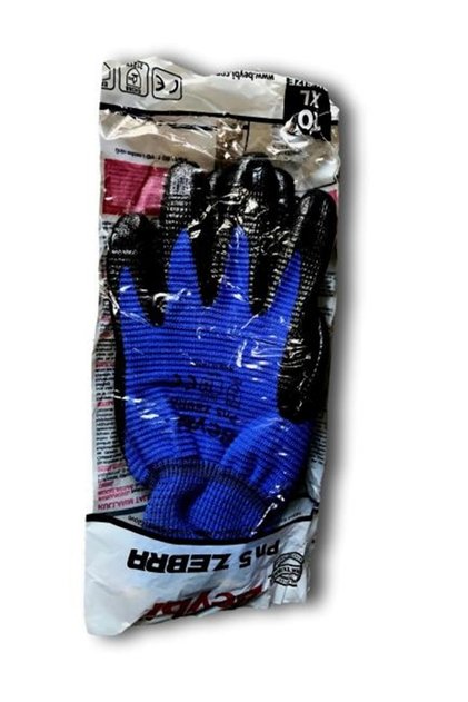 Unisex Pn Zebra Bahçe Eldiveni No:10