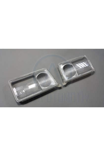 2 X Mercedes E Serisi W124 S124 1985-1993 Far Camı Çerçeveli Sol-sağ Uyumlu