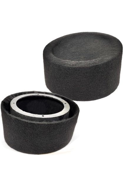 BOŞ KABİN 20CM YÜKSELTME SİYAH PLASTİK (2 ADET)
