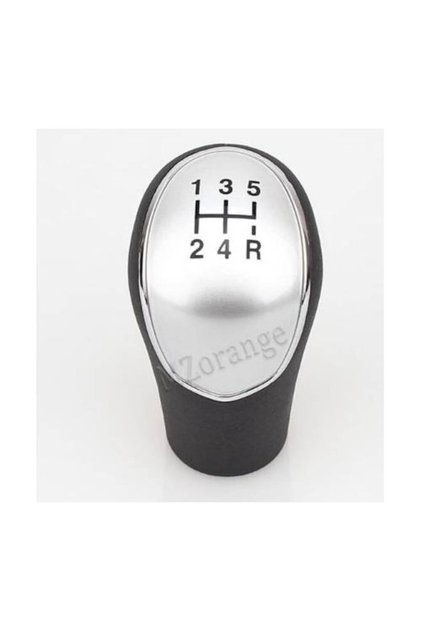 Isuzu D-Max Gear Knob 5 Forward Artificial Leather with Gray Scheming