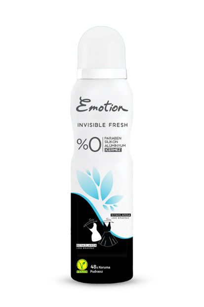 Emotion 2 Adet Black&white Invisible Fresh Kadın Deodorant 150 Ml - 3