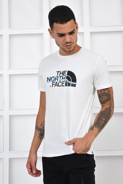 THE NORTH FACE Erkek Tişört - Beyaz - 3