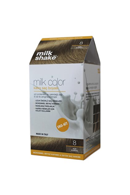 Milkshake Milk_shake Milk Color Eko-kit Açık Kumral -8 (Köpüksüz) - 1