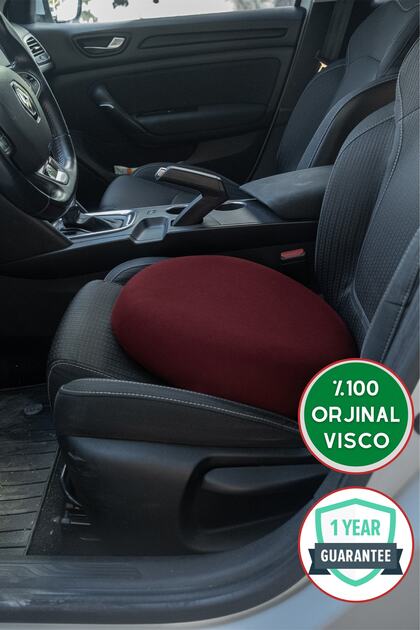 Vehicle Seat Ring Visco Seat Ring Claret Red Color