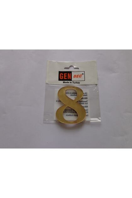 7 Cm Altın Sarı No:8