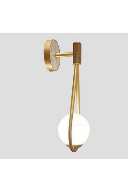 Water Drop Gold Sconce Drop