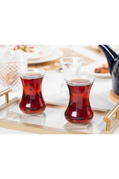 Isabell Glass 6-Piece Tea Cup Set 130 ml