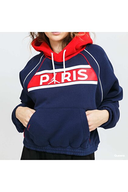 Nike Jordan Paris Saint Germain X Wmns Air Jordan Fleece Hoodie